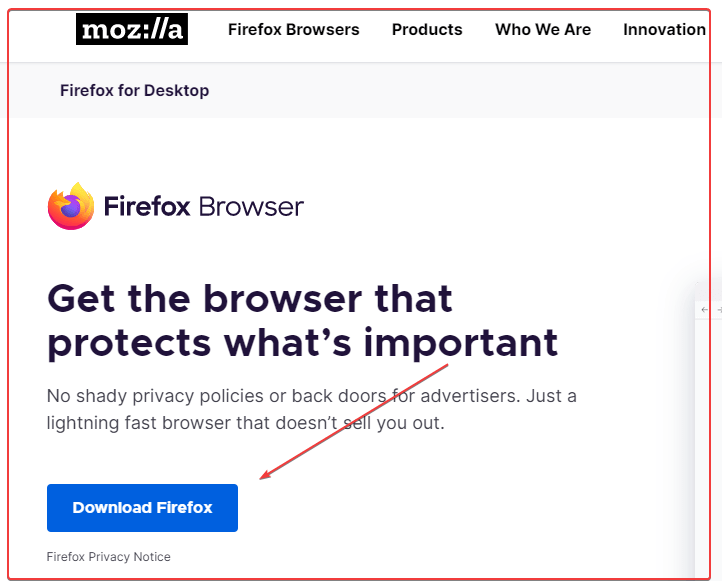 Descargar Firefox