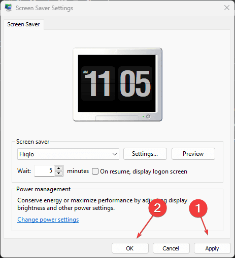 Install Fliqlo clock screensaver on Windows