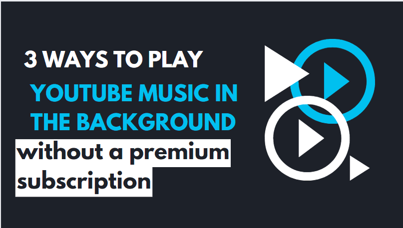 How to Play  Music in Background Without Premium - TechWiser