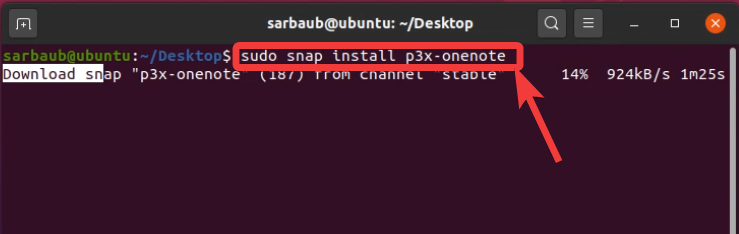 OneNote on Ubuntu 20
