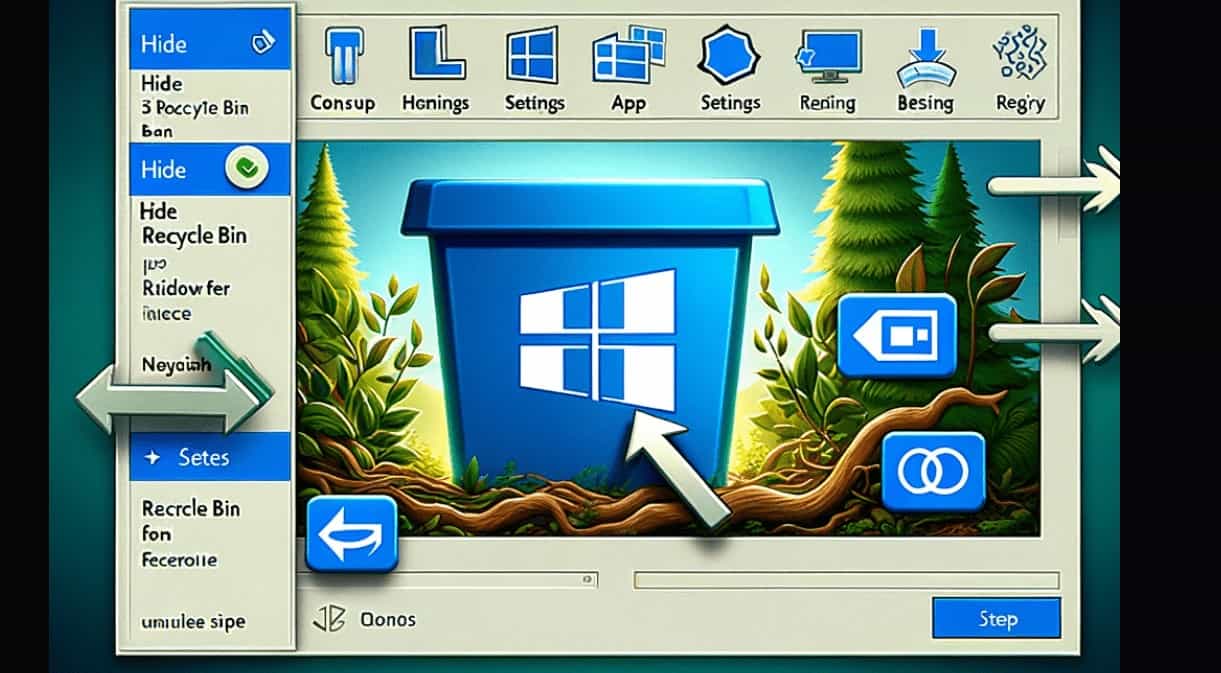 Hide or Unhide Recycle Bin from Windows 11 Desktop